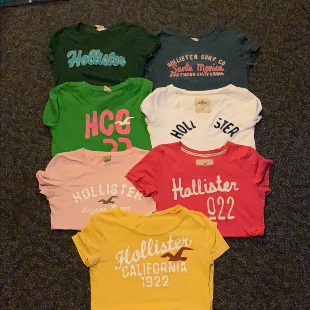 Hollister Lot of 7 T-Shirts